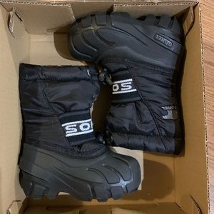 Sorrel Toddler Cub boots Black Size 6